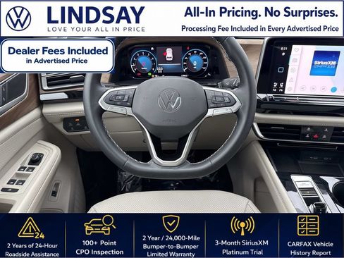 Used 2024 Volkswagen Atlas SE w/ Panoramic Sunroof Package AWD/4WD image 14