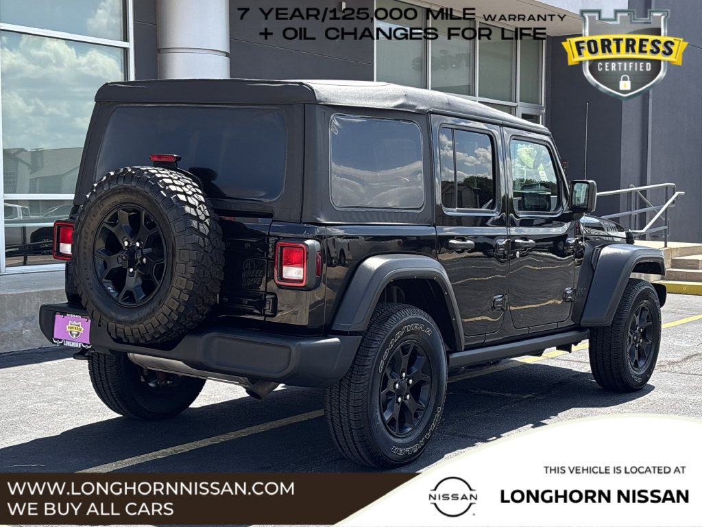Used 2022 Jeep Wrangler Unlimited Sport AWD/4WD image 3