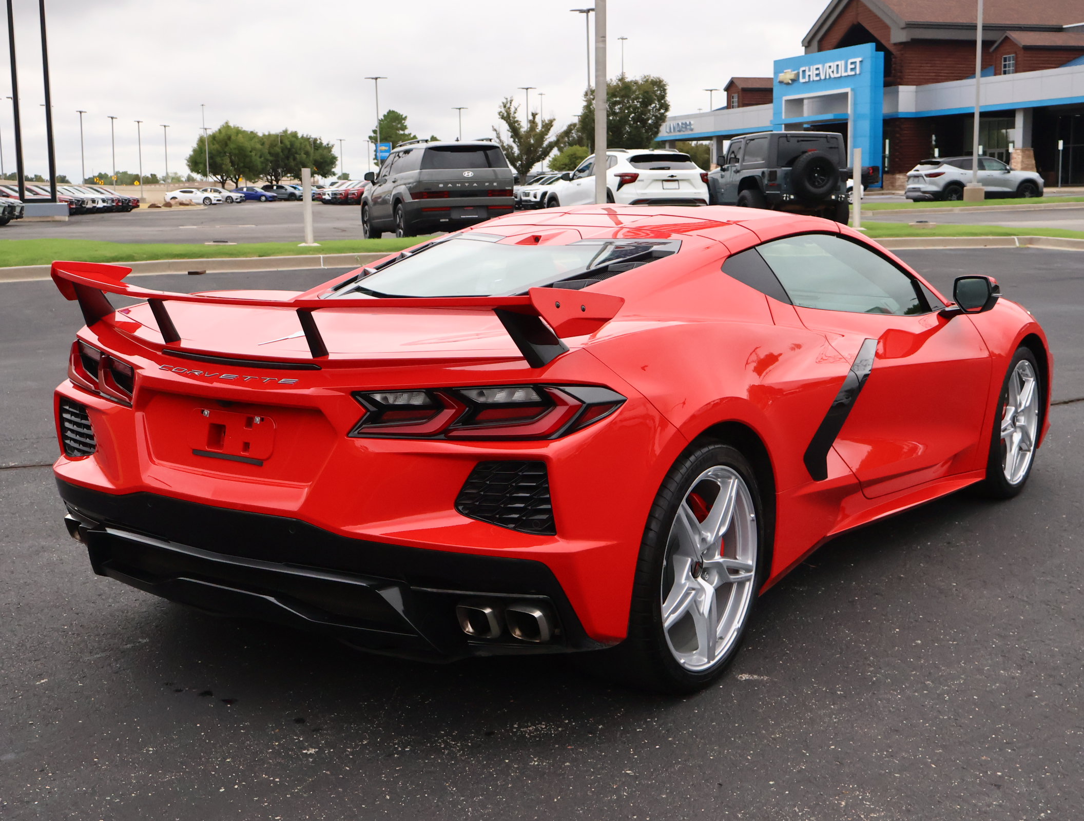 Used 2021 Chevrolet Corvette Stingray Premium Cpe w/ Engine Appearance Package RWD image 36