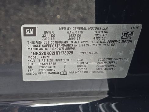 Used 2017 GMC Yukon SLT AWD/4WD image 33