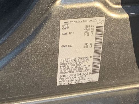 Used 2025 Nissan Altima 2.5 SV image 10