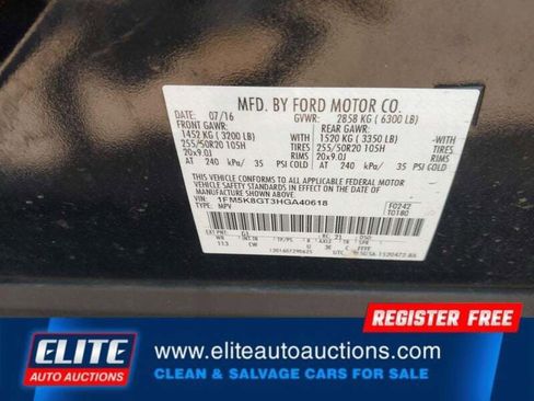 Used 2017 Ford Explorer Sport w/ Equipment Group 401A AWD/4WD image 17