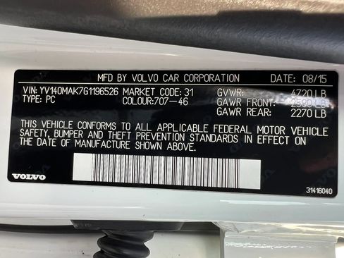 Used 2016 Volvo S80 T5 w/ Climate Package FWD image 40