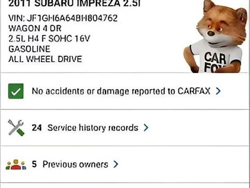 Used 2011 Subaru Impreza 2.5i AWD/4WD image 19
