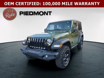 Certified 2020 Jeep Wrangler Sport
