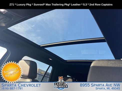 Used 2024 Chevrolet Tahoe Z71 w/ Luxury Package AWD/4WD image 12