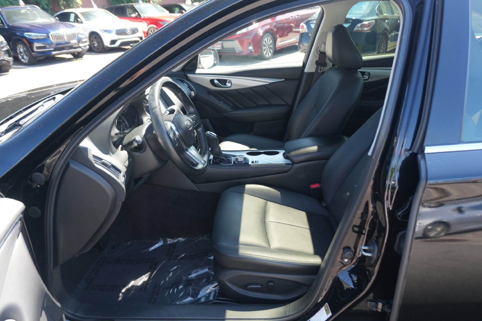 Used 2021 INFINITI Q50 Luxe w/ All Weather Package AWD/4WD image 14