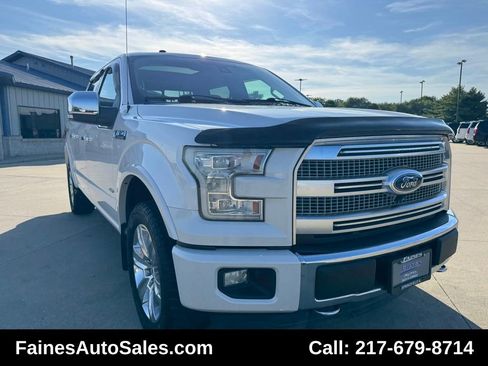 Used 2015 Ford F150 Platinum w/ Equipment Group 701A Luxury image 31