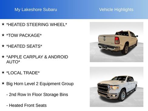 Used 2020 RAM 1500 Big Horn image 10