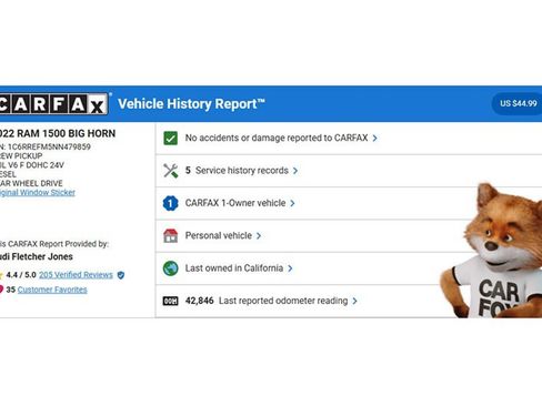 Used 2022 RAM 1500 Big Horn image 2