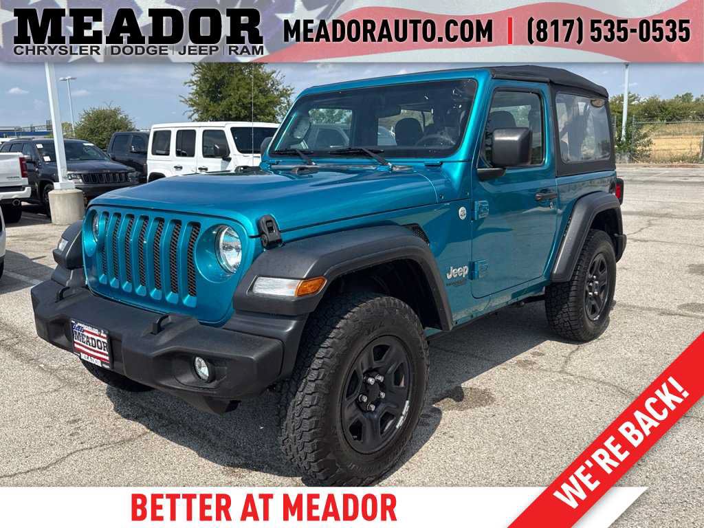 Used 2020 Jeep Wrangler Sport AWD/4WD image 1