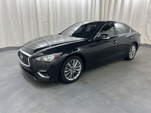 Used 2021 INFINITI Q50 Luxe AWD/4WD image 2
