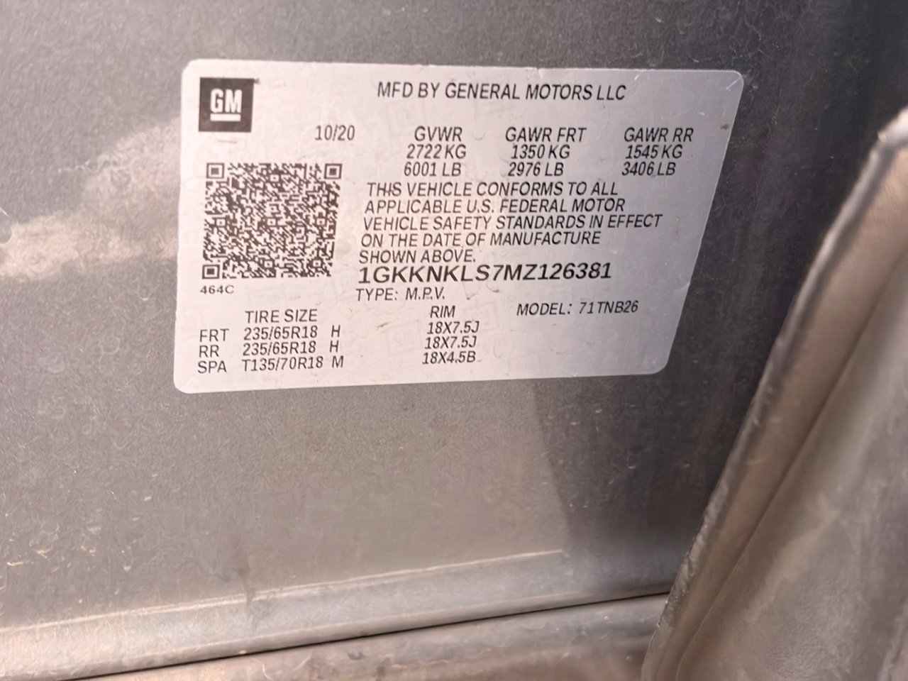 Used 2021 GMC Acadia SLE w/ Driver Convenience Package FWD image 10
