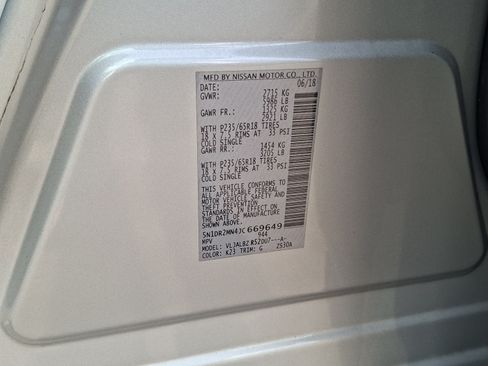 Used 2018 Nissan Pathfinder S FWD image 27