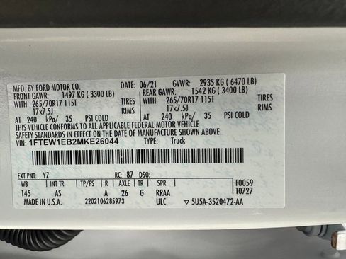 Certified 2021 Ford F150 XL w/ Trailer Tow Package image 31