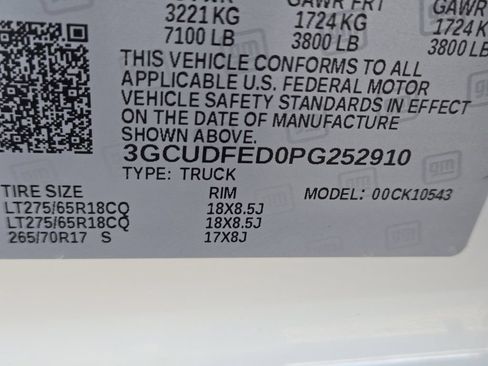 Used 2023 Chevrolet Silverado 1500 LT Trail Boss w/ Protection Package AWD/4WD image 34