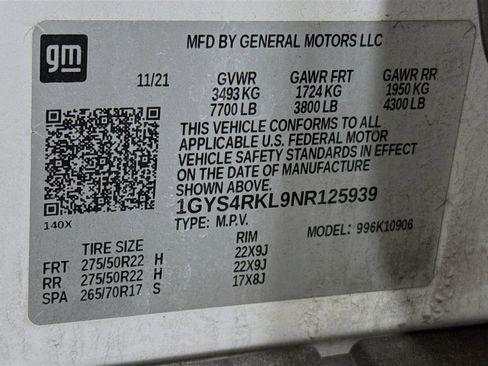 Used 2022 Cadillac Escalade ESV Sport Platinum w/ LPO, ONYX Package image 34