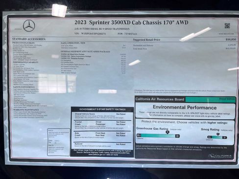 Used 2023 Mercedes-Benz Sprinter 3500 image 34