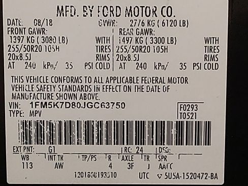 Used 2018 Ford Explorer XLT w/ Equipment Group 202A image 33