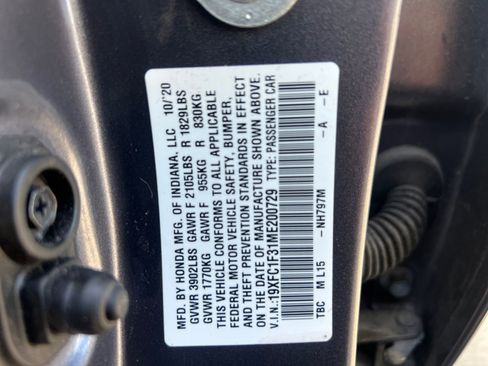 Used 2021 Honda Civic EX image 36