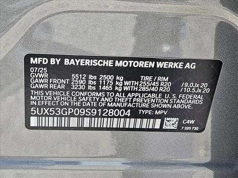 Used 2025 BMW X3 xDrive30i w/ Convenience Package AWD/4WD image 23