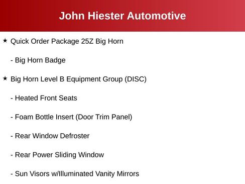 Used 2022 RAM 1500 Big Horn RWD image 4