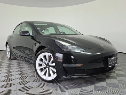 Used 2021 Tesla Model 3 Long Range AWD/4WD image 1