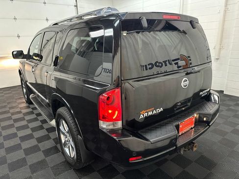 Used 2014 Nissan Armada Platinum w/ 2nd Row Captain Seat Package AWD/4WD image 7