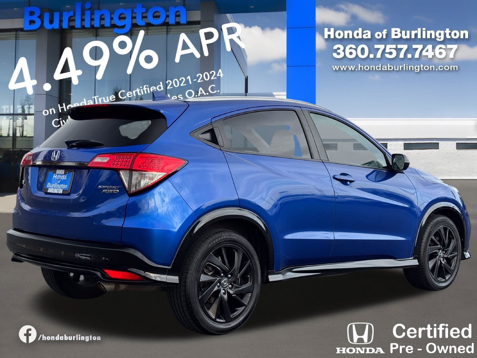 Used 2022 Honda HR-V Sport image 7