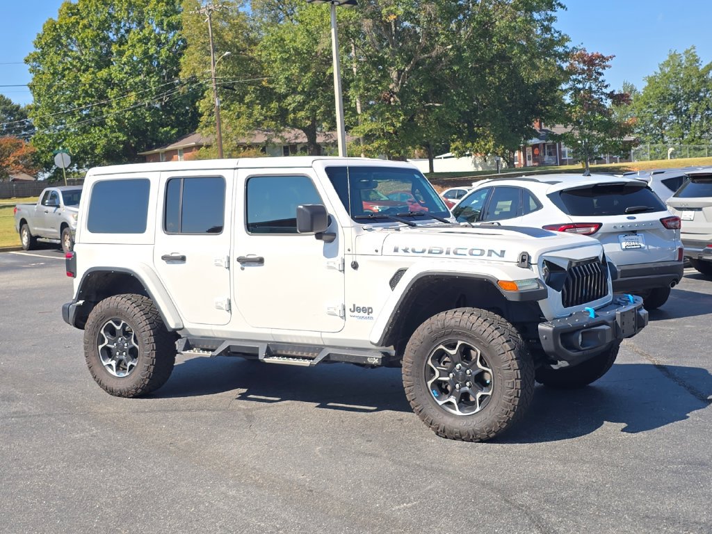 Used 2021 Jeep Wrangler Unlimited Rubicon 4xe w/ Steel Bumper Group AWD/4WD image 1