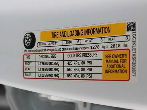 Used 2025 Chevrolet Silverado 2500 W/T w/ WT/CX Safety Package AWD/4WD image 37
