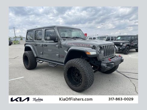 Used 2019 Jeep Wrangler Unlimited Rubicon AWD/4WD image 1
