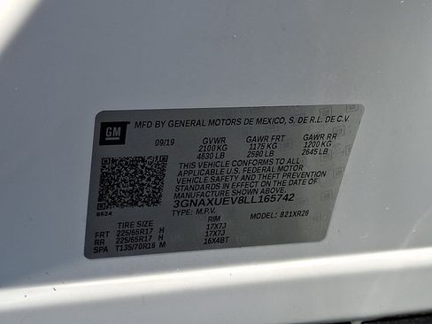 Used 2020 Chevrolet Equinox LT AWD/4WD image 27