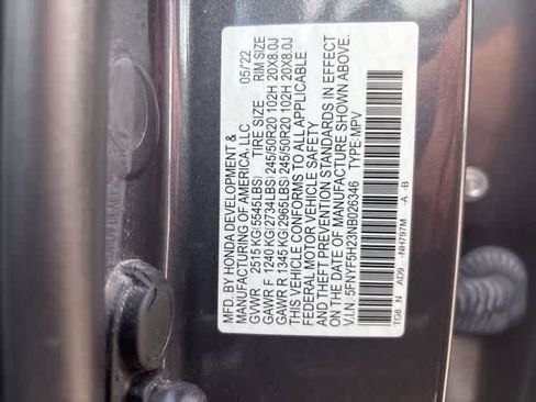 Used 2022 Honda Pilot Special Edition image 25