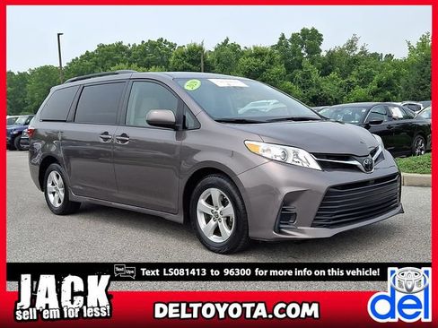 Certified 2020 Toyota Sienna LE FWD image 1