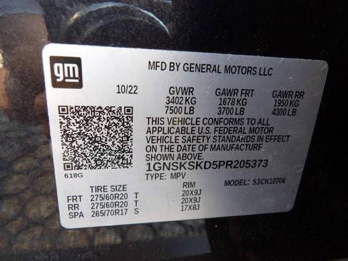 Used 2023 Chevrolet Tahoe Premier w/ Max Trailering Package AWD/4WD image 33