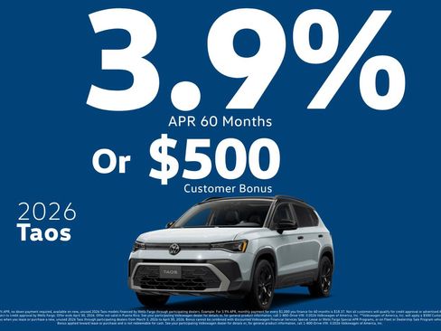 New 2026 Volkswagen Taos S image 3