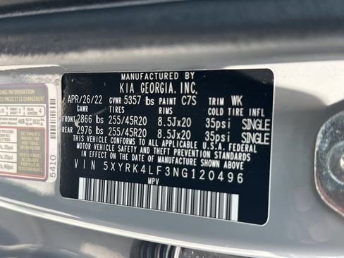 Used 2022 Kia Sorento SX FWD image 39