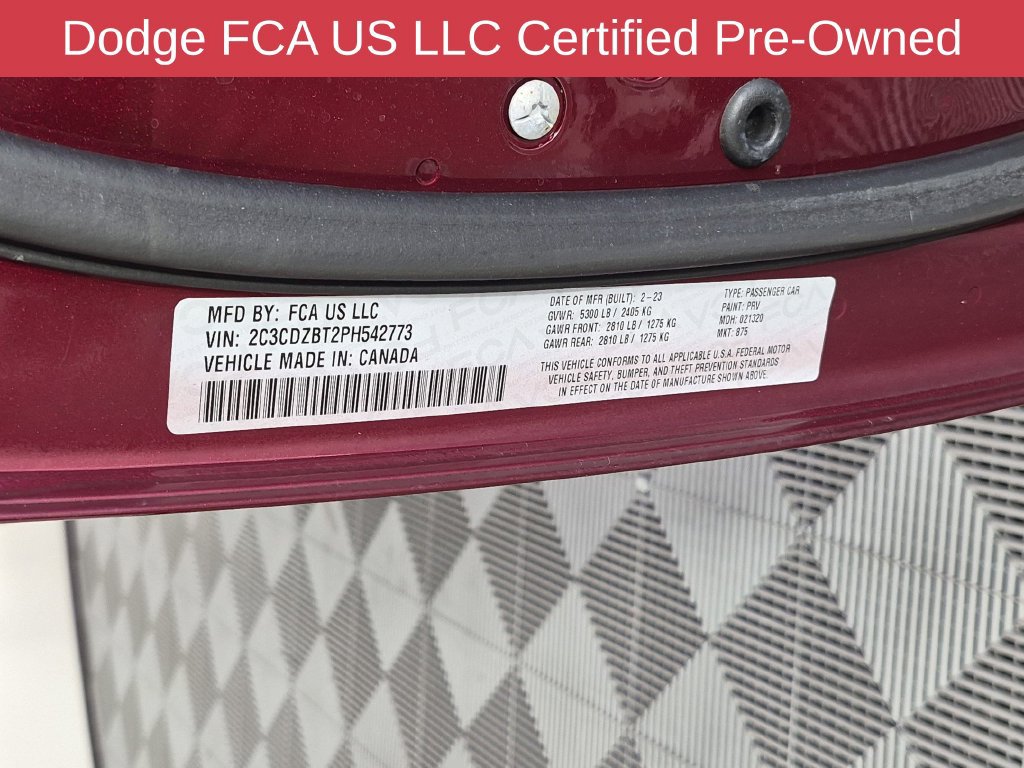 Used 2023 Dodge Challenger R/T w/ Plus Package RWD image 70