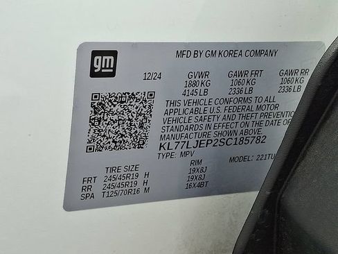 Used 2025 Chevrolet Trax RS w/ Sunroof Package FWD image 27