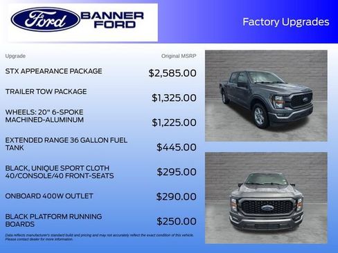 Certified 2023 Ford F150 XL w/ STX Appearance Package RWD image 4