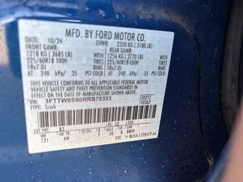 Used 2024 Ford Maverick Lariat w/ Black Appearance Package image 22