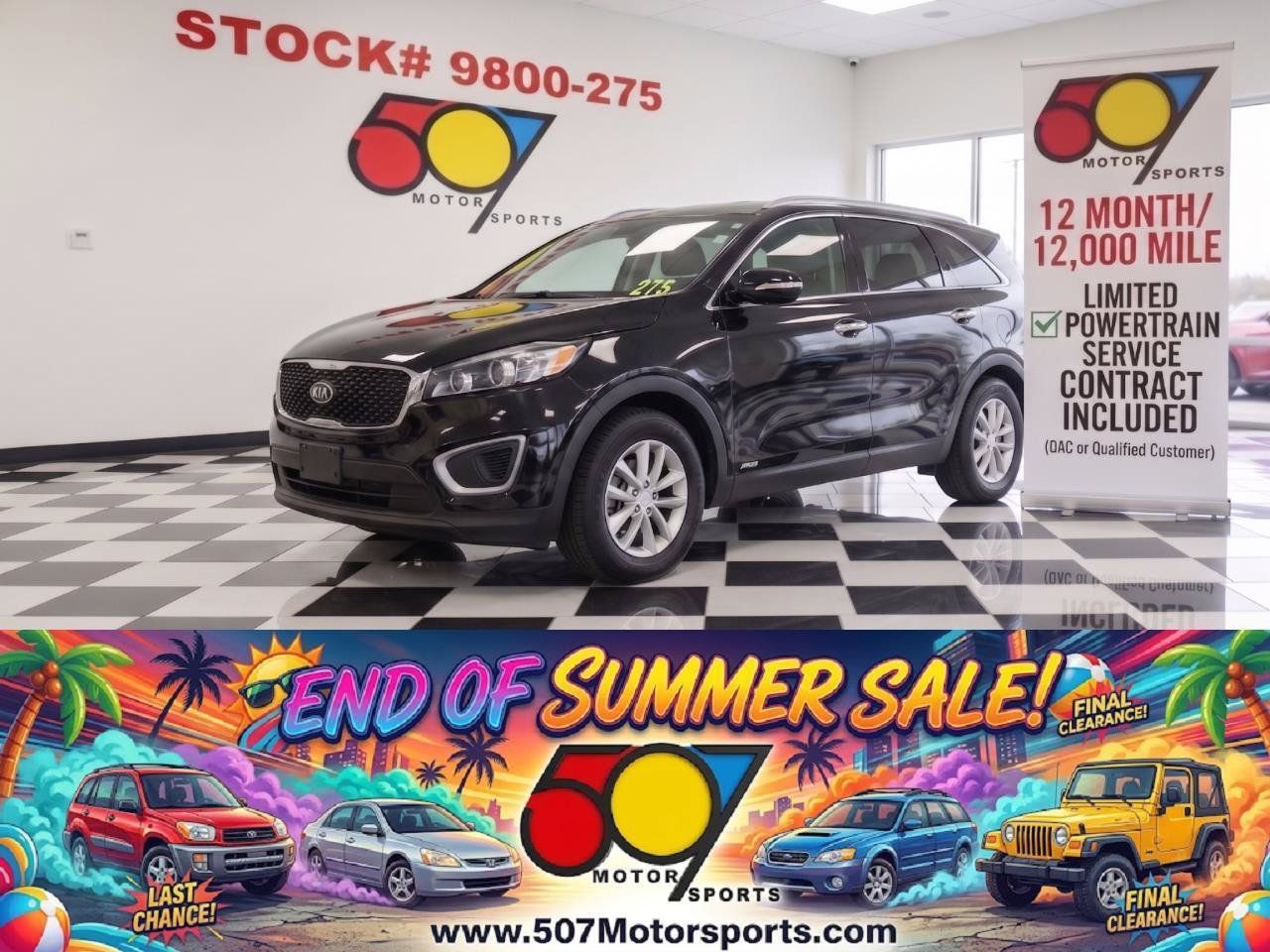 Used 2016 Kia Sorento AWD w/ LX Convenience Package image 1