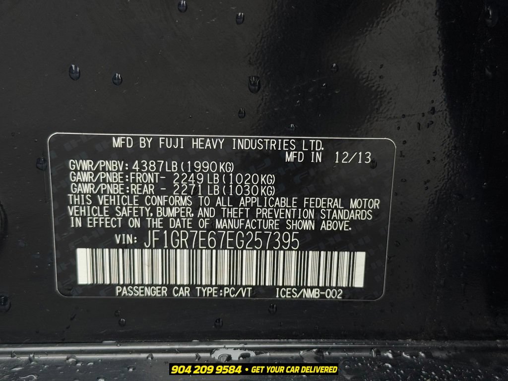 Used 2014 Subaru Impreza WRX Premium AWD/4WD image 14