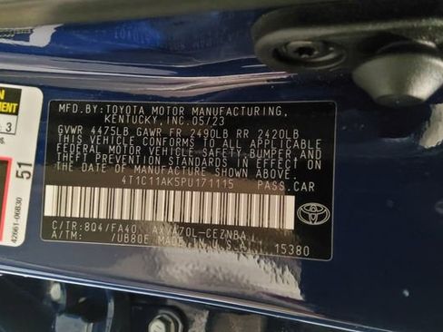 Used 2023 Toyota Camry LE FWD image 39