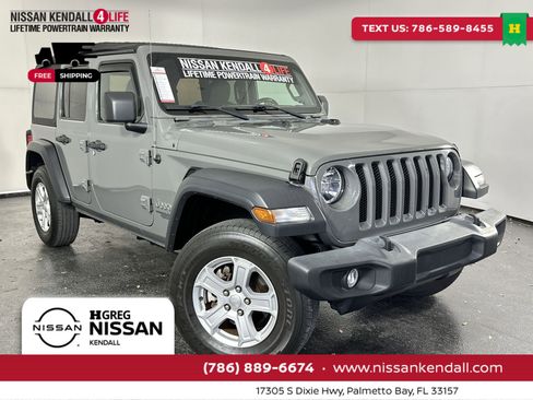 Used 2020 Jeep Wrangler Unlimited Sport S image 1