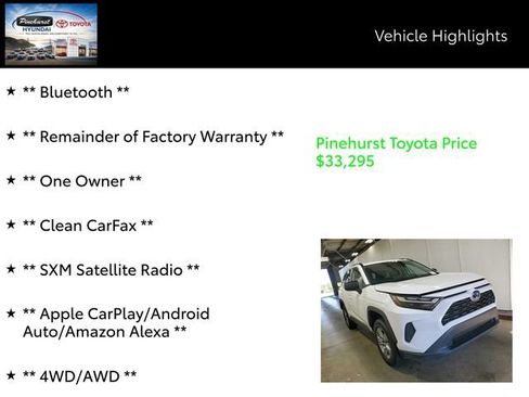 Used 2024 Toyota RAV4 LE AWD/4WD image 7