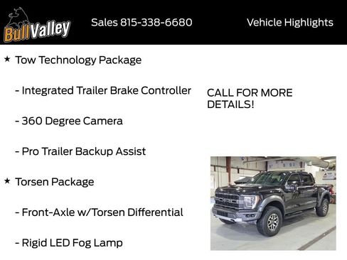 Used 2021 Ford F150 Raptor w/ Equipment Group 801A High image 9