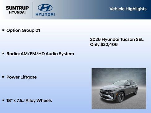 New 2026 Hyundai Tucson SEL FWD image 7