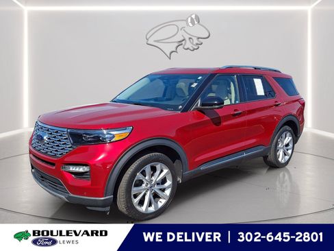 Used 2022 Ford Explorer Platinum w/ Equipment Group 601A AWD/4WD image 1